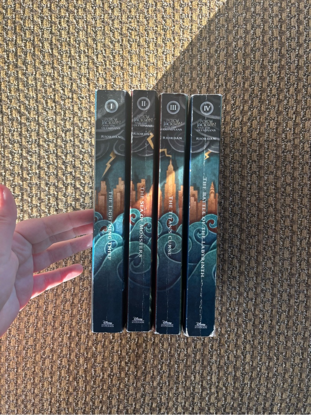 Percy Jackson Paperback Set - Books 1-4 - Picture 3 of 3